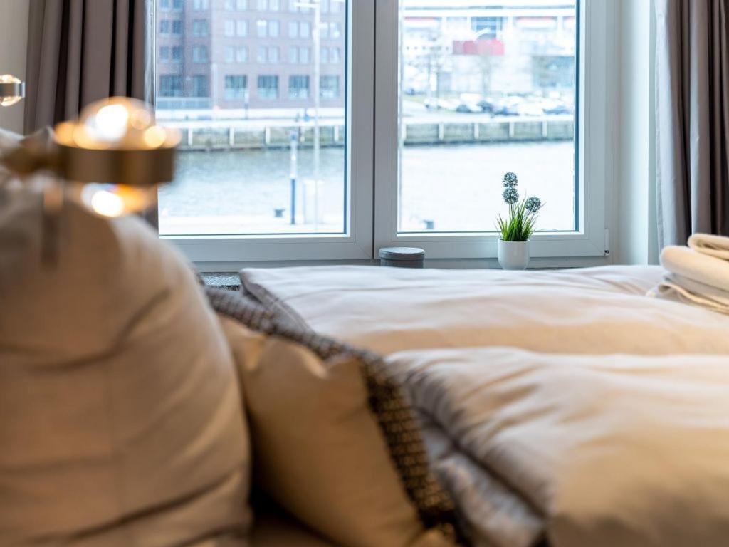 Hafenspitze App 01 Apartment Wismar Bagian luar foto