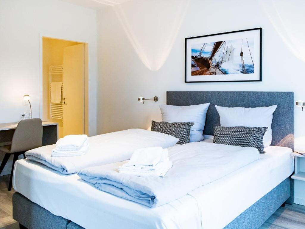 Hafenspitze App 01 Apartment Wismar Bagian luar foto