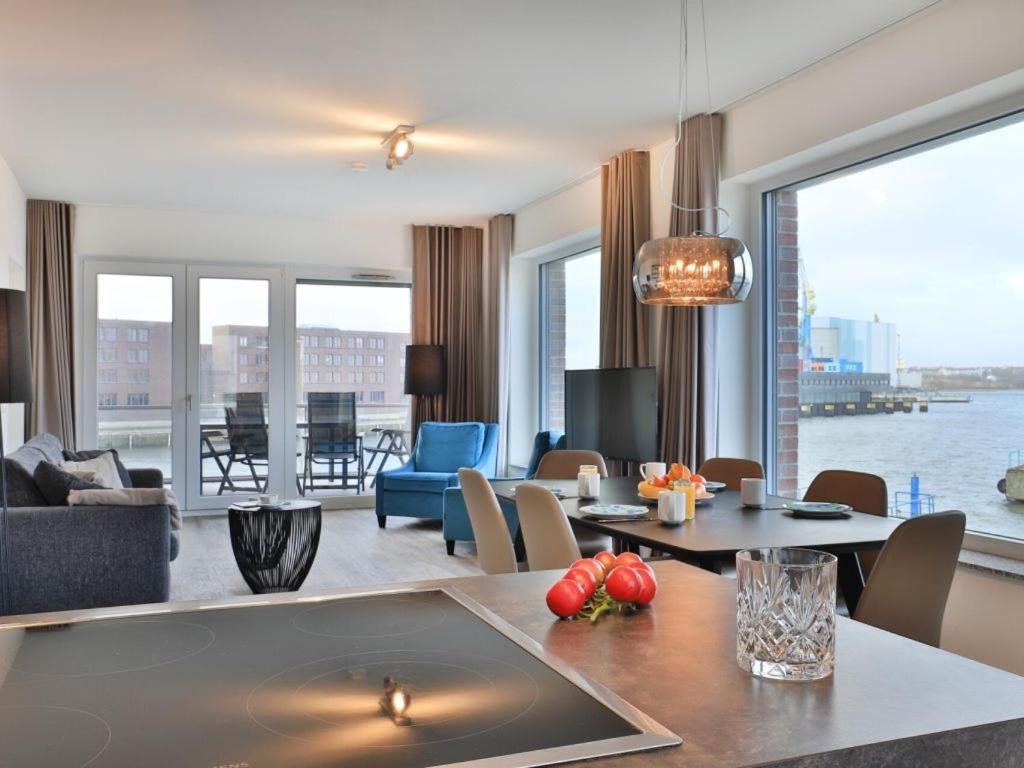 Hafenspitze App 01 Apartment Wismar Bagian luar foto